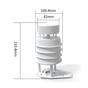 7-элементная компактная уличная Метеостанция 7 в 1 датчик погоды для систем мониторинга погоды - Product Image 5