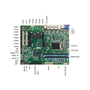 Adipcom EAMB-1590 Intel LGA 1151 CPU อุปกรณ์เสริม Dual/Quad LAN DDR4 64GB เมนบอร์ดเซิร์ฟเวอร์อุตสาหกรรม SATA ใหม่ชิปเซ็ต <span class=keywords><strong>Q370</strong></span> C246 - Product Image 4