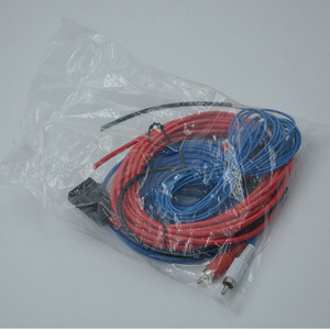 <b>Car</b> Audio <b>Amplifier</b> Wiring Harness 12V Copper Clad Aluminum Power Cable With Fuse And Tube Integrated For Modification - Product Image 2