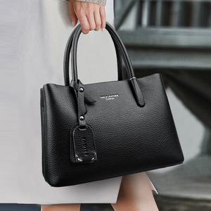Nouveau sac à main pour femmes en cuir PU de style Preppy de luxe à la mode de bonne qualité sac fourre-tout à bandoulière Portable pour dames et filles - Product Image 1