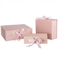 Boîte cadeau magnétique pliable en carton gris pour cosmétiques, impression sérigraphique, laminage, design élégant, poignée, matériaux recyclés, 2 mm