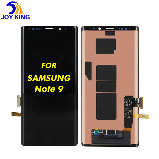 Note 9 Original Super Amoled Lcd Display Touch Screen Digitizer Replacement With Frame for Galaxy Note 9 Sm-n960u N960f Pantalla