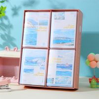64K6480 Carnet DePai à manches EVA Skin-Feel 80 feuilles couverture anti-rayures designs tendance