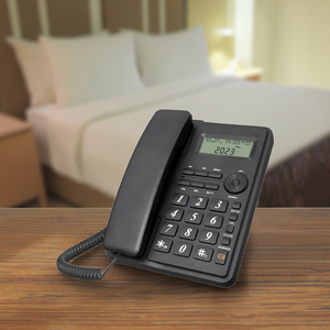 Khách sạn Văn phòng máy tính điện tiết kiệm trước khi quay số & thanh toán bù trừ chức năng 16 vòng giai điệu điện thoại văn phòng tương tự - Product Image 6