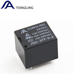 Relé Electromagnético para PCB TONGLING, 12 VCC, <span class=keywords><strong>HJR</strong></span>-<span class=keywords><strong>3FF</strong></span>-S-Z-24 VCC, 5 Pines, 10 A, Mini - Product Image 2