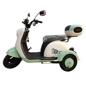 Factory Sales New Style 3 Wheels Electric Tricycle Scooter With Wide Foot Pedal For Adult