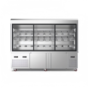 Tủ lạnh trưng bày thương mại Máy làm lạnh Showcase Tủ đông chất lượng lẩu nhà hàng thiết bị làm lạnh malatang - Product Image 3