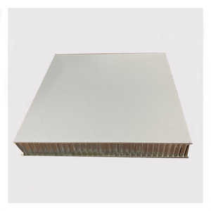 Bảng điều khiển tổ ong sợi thủy tinh dễ lắp ráp hiện đại được thiết kế cho các bức tường bên ngoài tấm nhôm <span class=keywords><strong>Composite</strong></span> trong kho căn hộ - Product Image 1