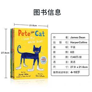 Peter the Cat I Love My White Shoes <span class=keywords><strong>Libro</strong></span> de cuentos para la primera infancia 6 juegos - Product Image 3