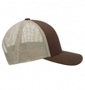 Casquette Trucker 5 Panneaux en Daim de Haute Qualité, Visière Courbée Tendance, Logo Brodé 3D Personnalisé pour Hommes et Femmes, Sports de Plein Air, Pêche - Product Image 3