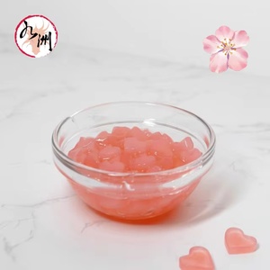Coconut jelly nata de coco heart shaped wholesale Fruit Flavor 3.85kg For Beverage Catering For <b>Light</b> Food Drinks - Product Image 1