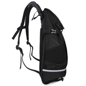 Sac à dos de randonnée et de voyage imperméable en gros personnalisé, design décontracté à enroulement, doublure en nylon, fermeture - Product Image 5