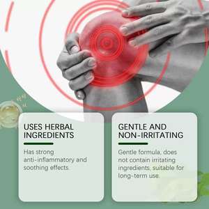 كريم عشبي بفيتامينات بتركيبة آمنة غذائياً 100 مل، مهدئ بالنعناع، مسكن للآلام، لتخفيف آلام المفاصل والعضلات، للبيع عبر الحدود على أمازون - Product Image 3