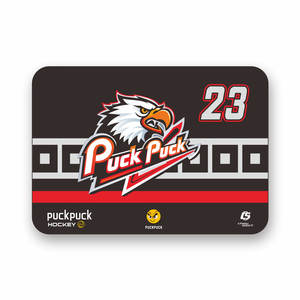 OEM Wärmeübertragung 100% Polyester Individuelles Logo Eishockey-Bodenmatte Sets Anpassbarer Stil 220g - Product Image 3