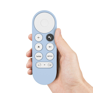Étui de télécommande pour <span class=keywords><strong>Chromecast</strong></span> avec Google TV 2020 coque de protection vocale en Silicone housse de protection antichoc Durable - Product Image 1