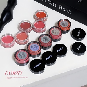Maquillaje Facial Personalizado al por Mayor, Marca Privada, Lápiz Labial en Crema de 5 Colores, Paleta de Rubor Multiusos de Alta Pigmentación, Productos Cosméticos <span class=keywords><strong>Mini</strong></span> - Product Image 2