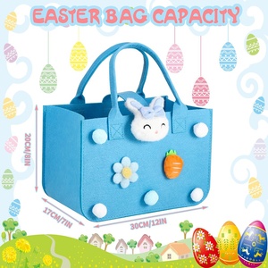 Borsa Tote in Feltro Premium Grande Capacità Riutilizzabile Ecologica Durevole Portatile Organizer per lo Stoccaggio e il Trasporto Regalo per Donne - Product Image 5