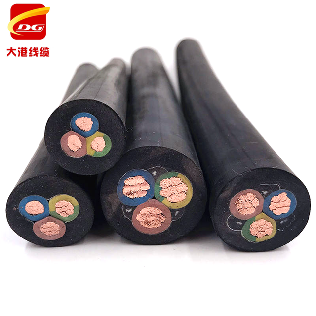H07RN-F YC Copper Core YC Rubber Cable Wire 2/3/4/5 Core 2.5 4 6 10 16 square Soft Rubber Cable Sheathed Wire