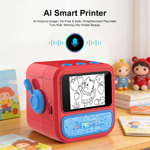 เครื่องพิมพ์ความร้อนขนาดเล็ก Jumon Smart AI Voice พร้อมหน้าจอแสดงผล ไม่ต้องใช้หมึก พกพาสะดวก สำหรับทำสติกเกอร์ 6 โหมด เหมาะสำหรับใช้ในบ้าน สำนักงาน การเรียน และงาน DIY - Product Image 2