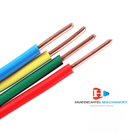 Extrudeuse de revêtement PE PVC ABS, machines d'extrusion de fil de cuivre, ligne de production de revêtement PVC pour fils et câbles
