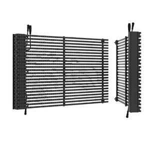 Pantalla LED de Malla Ligera para Exteriores, para Ventanas Modernas con Decoración de Rejillas y Pantallas - Product Image 1