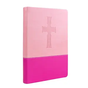 Profesional produttore di Design di alta qualità con copertina rigida rosa ragazza spagnola Sacra bibbia In Reina Valera Bibbia 1960