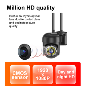 Kamera CCTV nirkabel cerdas dengan visi malam berwarna penuh, monitor jarak jauh jaringan rumah, kamera wifi dual-band 5G dengan 36 lampu luar ruangan. - Product Image 4