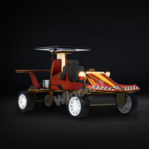 Kit de voiture en bois 3D à énergie solaire, jouet d'assemblage DIY, expérience scientifique STEM, <span class=keywords><strong>cadeau</strong></span> éducatif pour les enfants et les adultes de 8 à 12 ans - Product Image 6