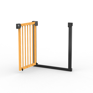 Barrière de sécurité rétractable en bois pour bébé, OEM - Product Image 2
