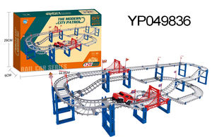 31 pièces bricolage assemblé piste fente jouet avec voiture <span class=keywords><strong>électrique</strong></span> 126 pièces fente jouets <span class=keywords><strong>Collection</strong></span> - Product Image 6