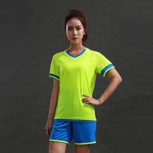Damen Fußball Uniformen Survetement Fußball Trikot Blau und Weiß Trainings kleidung Kunden spezifische Frauen Fußball Uniformen - Product Image 4