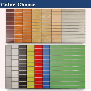 مصنع الجملة عرض Slatboard Slotwall نظام تخزين لوحة 18 مللي متر قدم القسم الثقيلة جدران عجيزة المرآب PVC SlatWall - Product Image 3