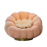 Canapé de réception moderne en velours de luxe et chaises d'attente pour salon de beauté, spa, hôtel, centre commercial, salon de coiffure, hôpital et usage extérieur