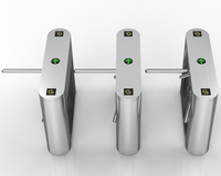 Torniquete Trípode 304SUS de 3 Brazos, Control de Acceso, Puerta Giratoria, Entrada de Estadio/Parque, Contador Automático, Reconocimiento Facial/RFID, IP66