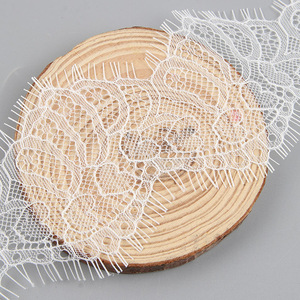 Morbido Pizzo in Nylon con Effetto Ciglia, Rete Chantilly per Biancheria Intima, Confortevole Bordatura in Pizzo - Product Image 6