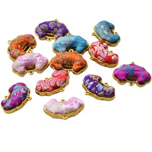 Song Brocade Ruyi Lock Charms Zinc Alloy Handmade Pendant Gift <b>Keychain</b> Accessory Spring 2025 Lianyungang - Product Image 5