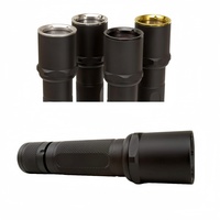 Boîtier de lampe torche LED en aluminium durable sur mesure, usinage CNC, brochage, électroérosion à fil, haute qualité, personnalisable