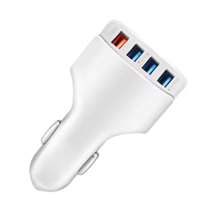 3.0 4 USB Port 30W QC3.0 Cargadores Para Celulares Chargeur De Telefono Cellular Fast Adapter Car Mobile Phone <b>Charger</b> - Product Image 4