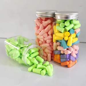 Tapones para los Oídos Desechables de Espuma de PU Suave WELTA CE EN352-2 y ANSI 3.17 con Método de Inserción a Presión y Forma de Bala para Dormir - Product Image 5