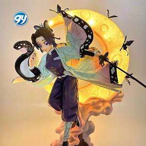 Demoned Slayer <span class=keywords><strong>Shinobu</strong></span> <span class=keywords><strong>Kocho</strong></span> Light up Roof Ver figura Premium Anime estatua modelo coleccionable resina escultura escritorio decoración en Stock - Product Image 1