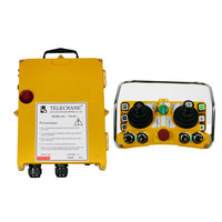 Télécommande sans fil industrielle Telecrane F24-60 pour grue, commande de vannes hydrauliques 8 directions 5 vitesses