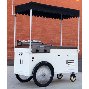Chariot de bonbons détachable personnalisé Chariot de rue mobile en métal Chariot de barbecue pour les entreprises - Product Image 2
