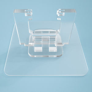 Support de rasoir auto-adhésif en acier inoxydable de style moderne, crochets muraux en PVC pour solution de rangement de télévision, magasin, salles de bain - Product Image 5