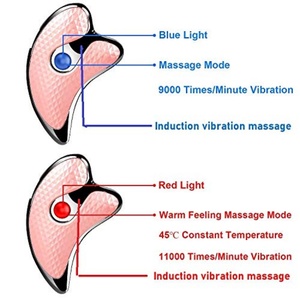 Nuevo Equipo Profesional de Belleza para el Cuidado de la Piel, Máquina de Masaje Eléctrico con Calor, Herramienta de Masaje Facial Gua Sha - Product Image 3