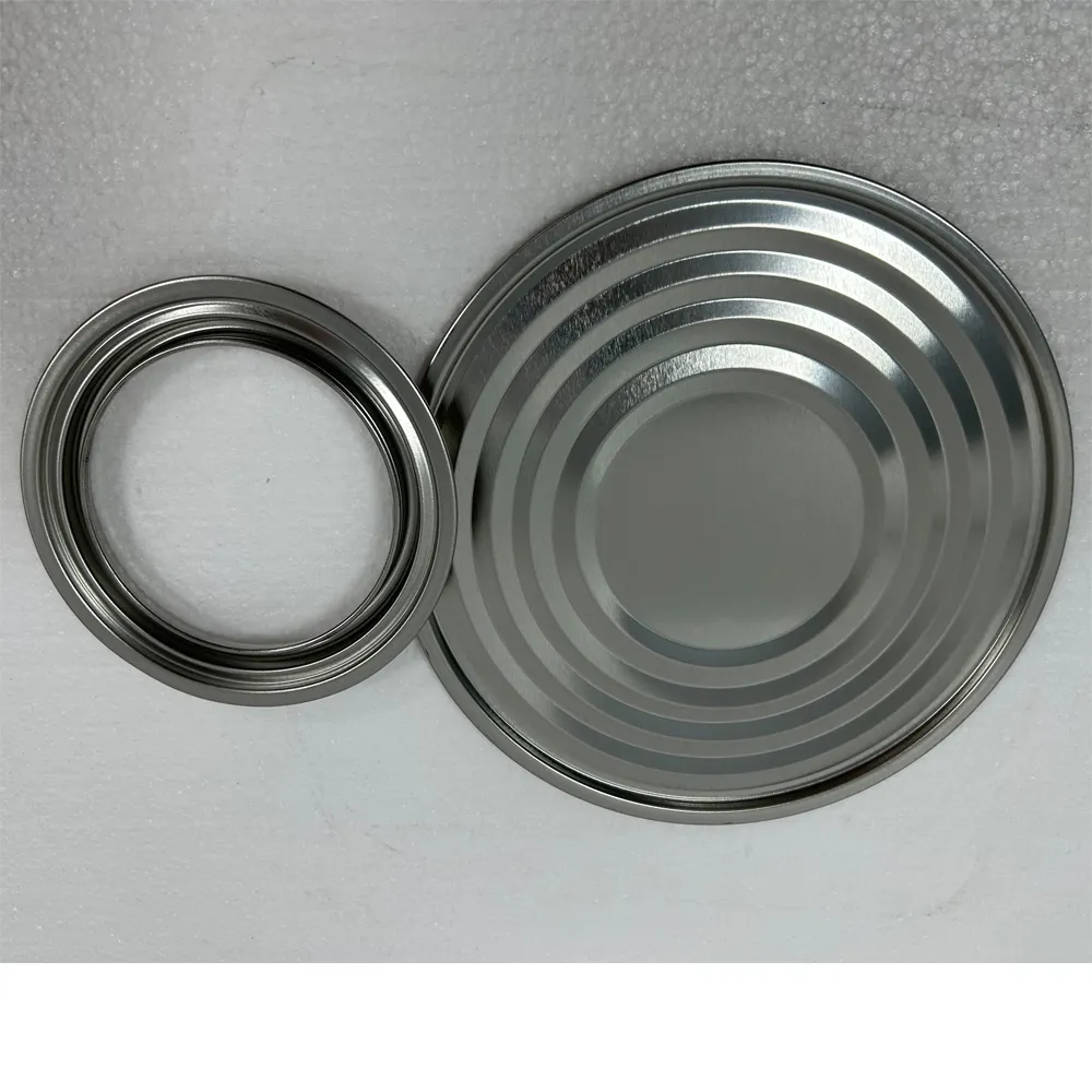 Blechdose Deckel und Ring für Farb dosen 1 Liter Metall dosen Hebel deckel Abdeck ring und untere Enden Weißblech komponenten Durchmesser 158mm