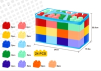 Blocs de construction de maison 2x2 points, personnalisables multicolores, grandes tailles et blocs géants, kits de construction pour tous les âges