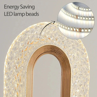 Veilleuse tactile à intensité variable en cristal pour chambre à coucher, salon, bureau, décoration intérieure, lampe de chevet LED USB, ambiance, table, application téléphonique contrôlée