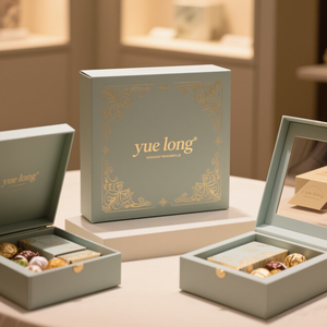 Caja de Joyería de Cartón Mate con Logotipo OEM a Precio de Fábrica, Caja de Regalo Pequeña para Joyas, Collares y Anillos - Product Image 3