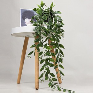 Planta Artificial M886, Arbusto Colgante de Eucalipto, Hojas Verdes para Decoración de Paredes de Jardín - Product Image 1