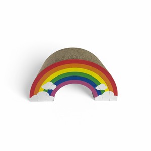 3 in 1 arcobaleno Lounge Premium graffiatura gatto ad alta densità corrugato antigraffio Set - Product Image 4